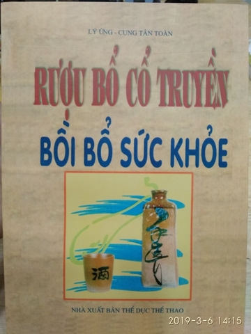 Rượu bổ cổ truyền bồi bổ sức khỏe