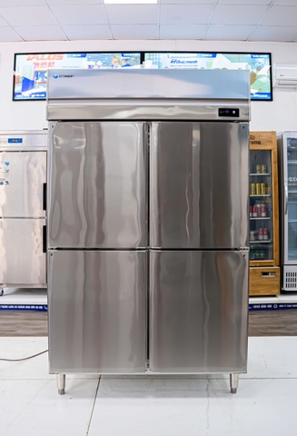 TỦ ĐÔNG  ĐỨNG ICYMAX 4 CÁNH INOX 1100L