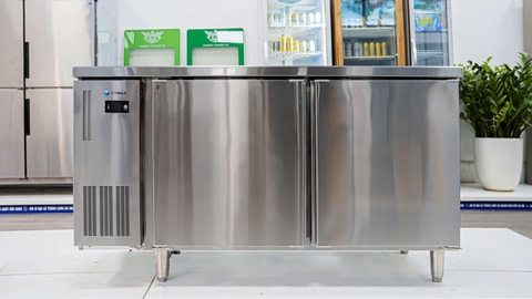 TỦ BÀN SALAT ICYMAX 2 CÁNH INOX  1500*750