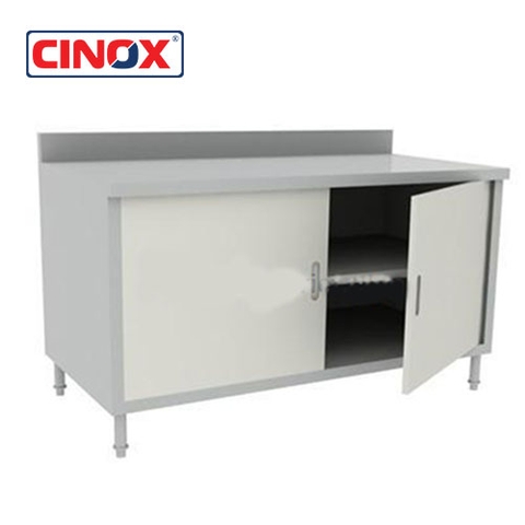 QUẦY INOX 2 CÁNH MỞ