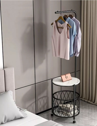 Cây Treo Quần Áo Màu Đen Nhỏ Gọn - KTA21.2