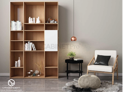 KỆ SÁCH ĐỨNG KSS06