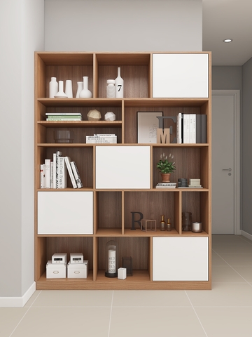 KỆ SÁCH ĐỨNG ĐẶT SÀN ĐƠN GIẢN HIỆN ĐẠI - KSD17