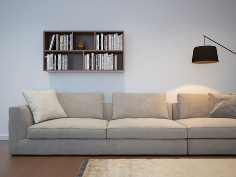 KỆ SÁCH TREO TƯỜNG ĐƠN GIẢN HIỆN ĐẠI - KST07