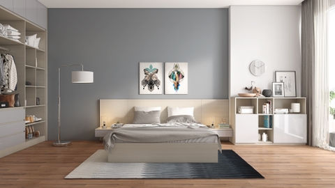 THÂN GIƯỜNG 3 HỘC KÉO PHẢI- HIỆN ĐẠI ĐƠN GIẢN - TG04AC