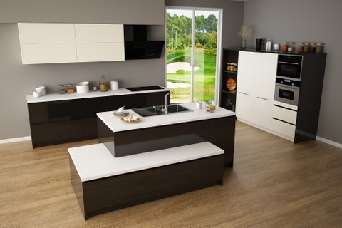 TỦ BẾP HIỆN ĐẠI TBHĐ16