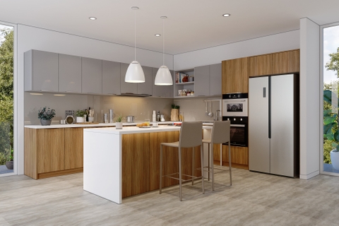 TỦ BẾP HIỆN ĐẠI TBHĐ34