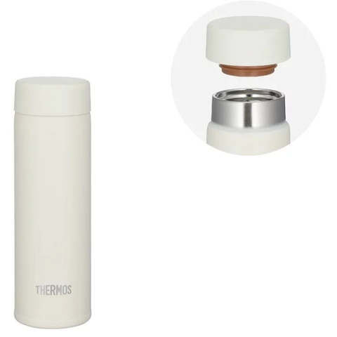 [150ML] BÌNH GIỮ NHIỆT THERMOS MINI 150ML DẠNG NẮP VẶN - GIỮ NHIỆT HAI CHIỀU NÓNG & LẠNH - MÀU TRẮNG