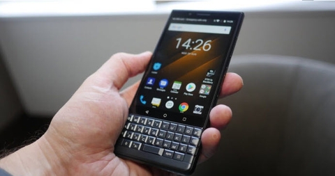 Blackberry key2 le thu hút đông đảo người sử dụng