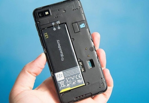 Nguyên nhân gây hỏng pin cần tìm đến điểm sửa chữa Blackberry