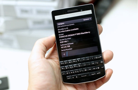 Có nên mua Blackberry Porsche Design p'9983 không?