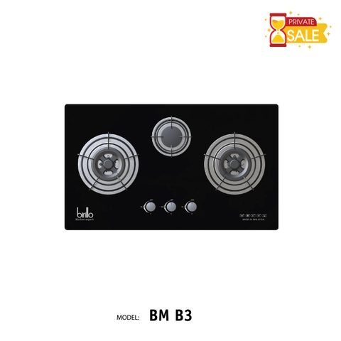 Bếp Gas âm Birillo - Model BMB3