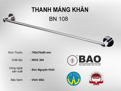 THANH MÁNG KHĂN MODEL BN 108