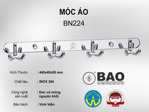 MÓC ÁO MODEL BN224