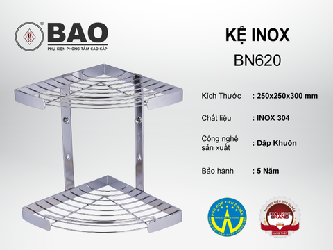 KỆ INOX MODEL BN620