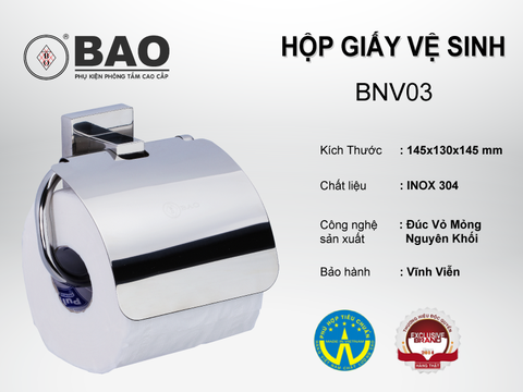 HỘP GIẤY VỆ SINH MODEL BNV03