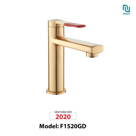 VÒI LAVABO NOUVO MODEL F1520GD (VÒI LAVABO MODEL F1520GD)