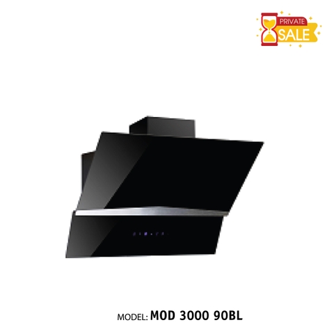 Máy hút mùi áp tường Birillo Model MOD300090BL