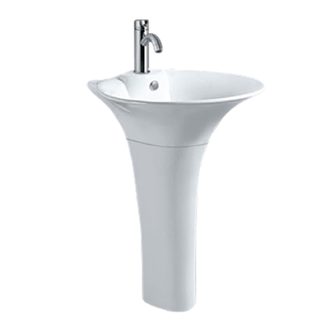 CHẬU RỬA CARANO CHÂN DÀI KL18 ( LAVABO MODEL: KL18 )