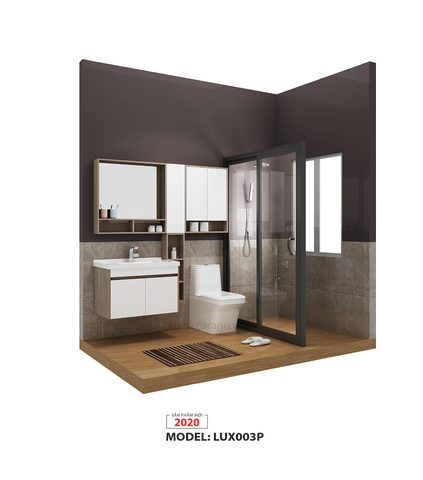 TỦ LAVABO CARANO MODEL LUX003P