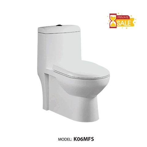 BỒN CẦU 1 KHỐI CARANO MODEL K06MFS (MODEL: K06MFS)