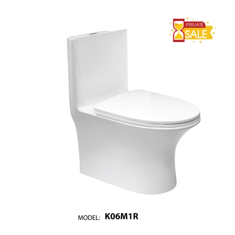 BỒN CẦU CARANO 1 KHỐI K06M1R (TOILET MODEL: K06M1R)