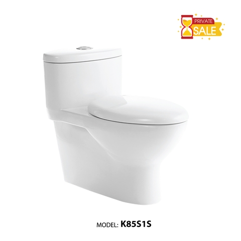 BỒN CẦU CARANO 1 KHỐI K85S1S ( Toilet model: K85S1S )