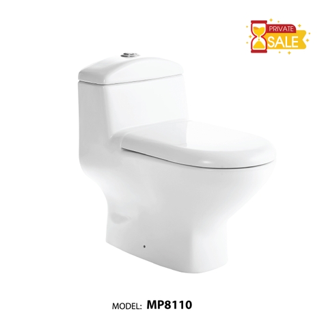 BỒN CẦU CARANO 1 KHỐI MP8110 ( Toilet model: MP8110 )
