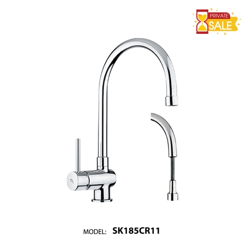 VÒI CHẬU NÓNG LẠNH PAFFONI SK185CR11 (Vòi lavabo model: SK185CR11)