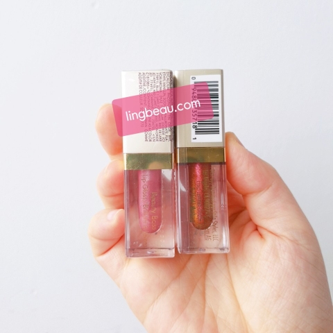 Son bóng nhũ Stila Beauty Boss Lip Gloss mini - 2 màu