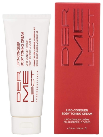 Kem làm sáng da, giảm rạn body Dermelect Lipo-conquer Body Toning Cream (120ml)