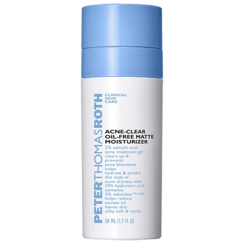 Kem dưỡng trị mụn không bóng dầu Peter Thomas Roth Acne-clear Oil-free Matte Moisturizer (50ml)