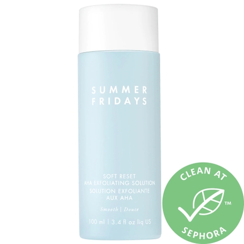 Tẩy tế bào chết Summer Fridays Soft Reset AHA Exfoliating Solution (100ml)