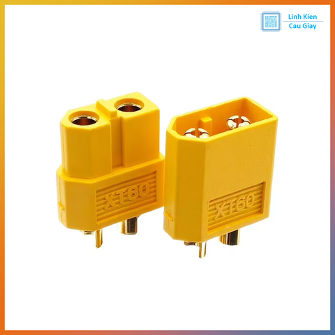 Jack cắm XT60 mạ vàng, Jack Đực Male, Jack Cái Female