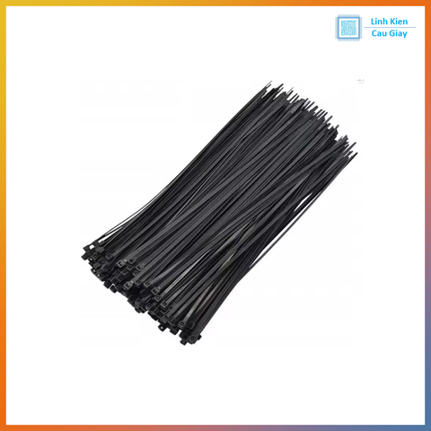 Dây thít màu đen (100 chiếc)