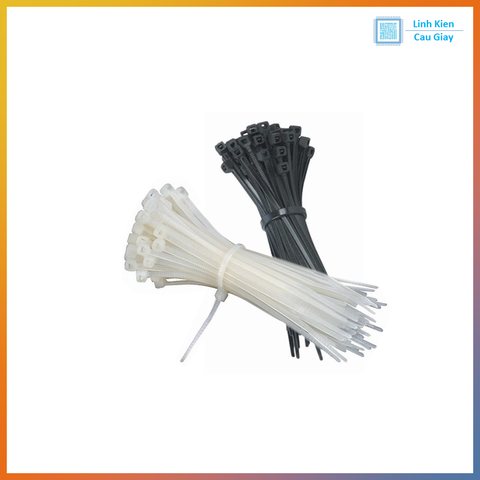 Dây thít màu trắng (100 chiếc)