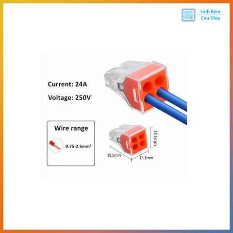 Jack Nối 4 dây PCT-104