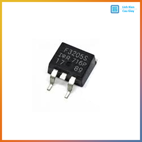 Linh kiện IRF3205S SMD TO-263 55V 110A kênh N