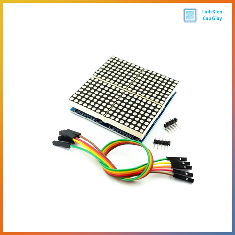 Module Hiển Thị 4 Led Ma Trận MAX7219 2*2 hình vuông