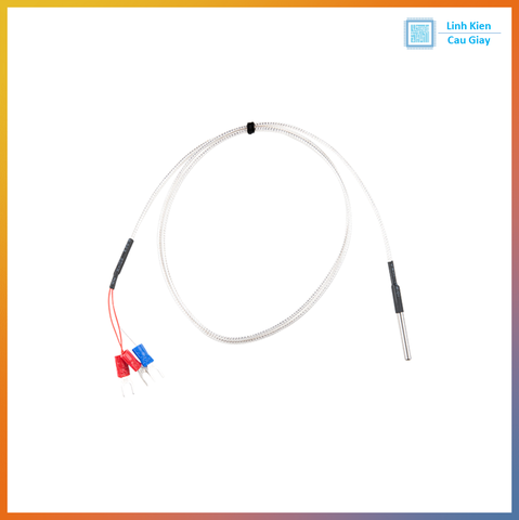 PT100 3 Dây Chống Nước Dài 70 cm - Kết Nối PLC 4–20mA ( Không ren )