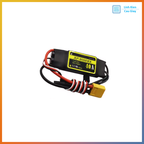 Bộ điều tốc ESC không chổi than 3 pha 40A lipo 2-3s