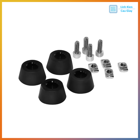 Bộ chân đế cao su cho nhôm 2020, 2040