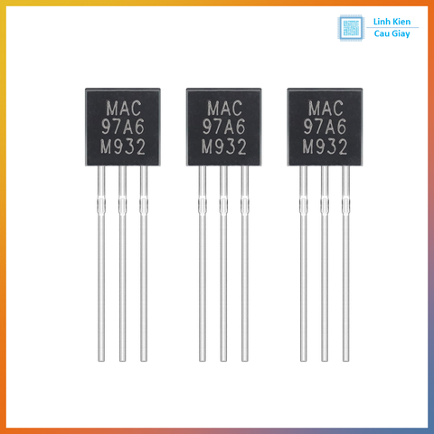 Linh kiện Triac MAC97A6 Chân cắm TO92 (SL: 5 chiếc)