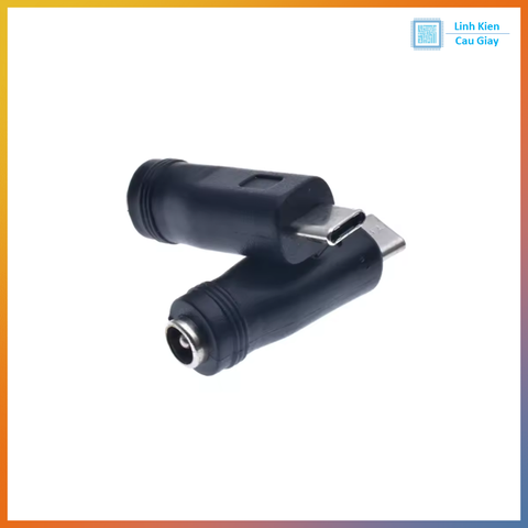 Đầu chuyển đổi USB Type C Đực sang Jack DC5.5*2.5 Cái
