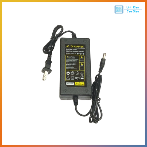 Nguồn Adapter 12V5A đầu ra Jack DC 5.5*2.5mm