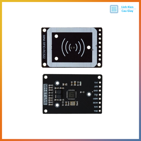 Mạch RFID RC522 Mini 13.56MHz – Giao Tiếp SPI