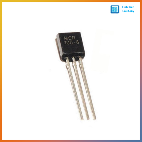 Linh kiện Thyristor MCR100-8 Chân cắm TO92 (SL: 5 chiếc)