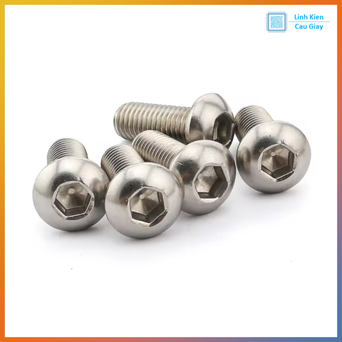 Bulong Lục Giác Đầu Tròn M3 (SL 10c)