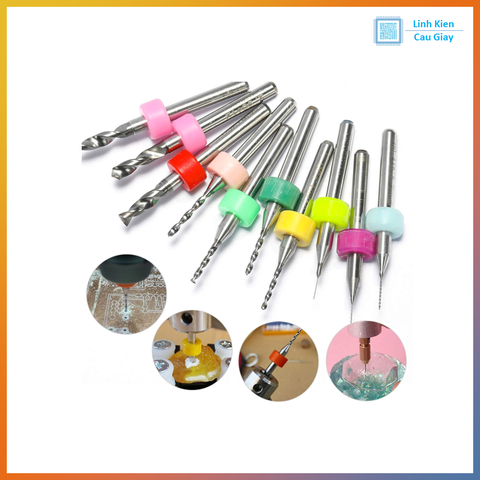 Mũi Khoan CNC (Kích thước từ 0.7 đến 3mm)