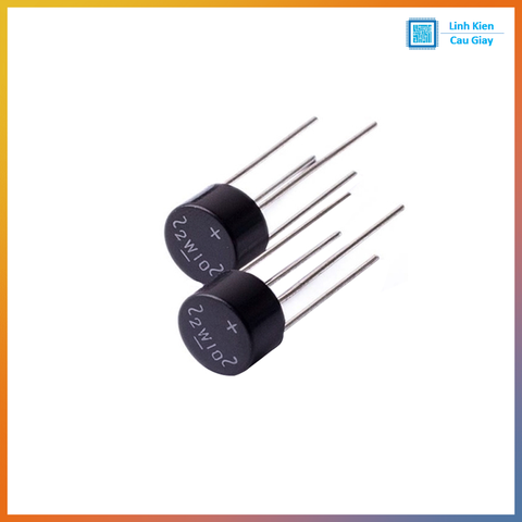 Linh kiện Diode 2W10 Chân cắm 2A 1000V